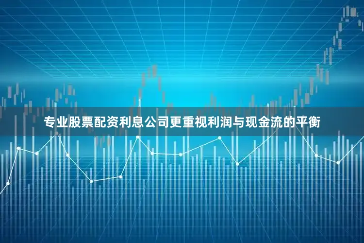 专业股票配资利息公司更重视利润与现金流的平衡