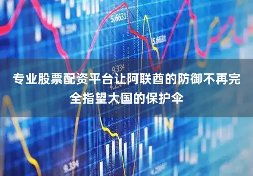 专业股票配资平台让阿联酋的防御不再完全指望大国的保护伞